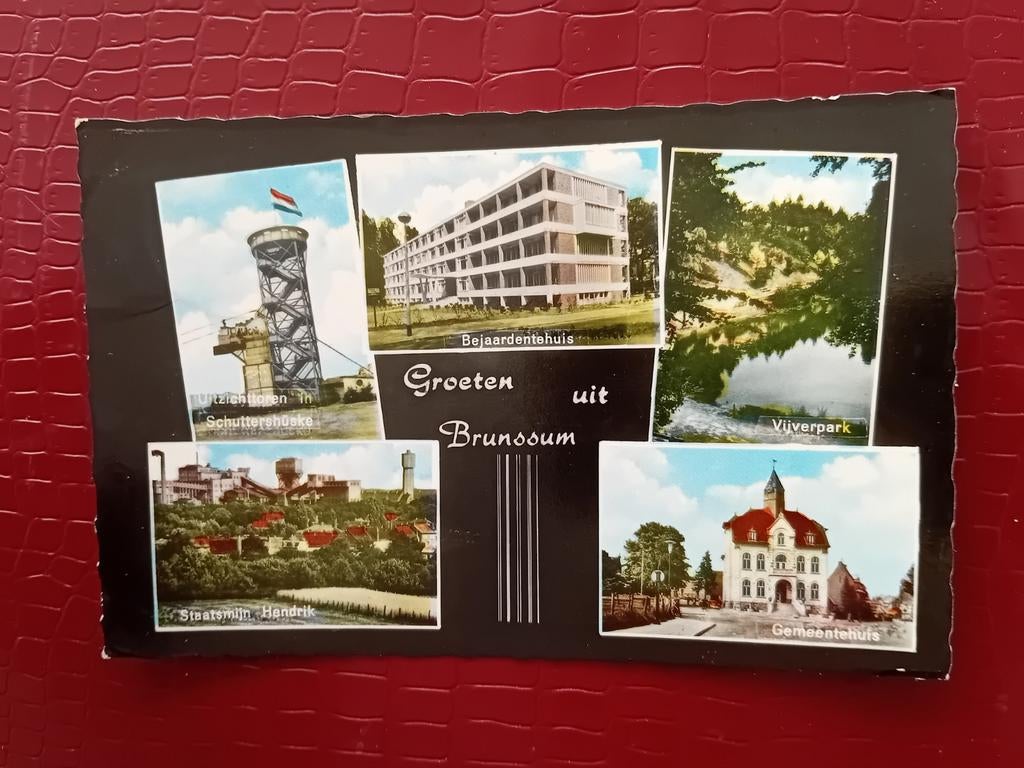 Ansichtkaart Brunssum, Ophalen of Verzenden, 1960 tot 1980, Limburg