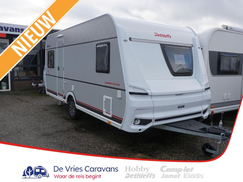Dethleffs Summer Edition 470 FR, Caravans en Kamperen, Rondzit, Bedrijf, Overige typen, Schokbreker