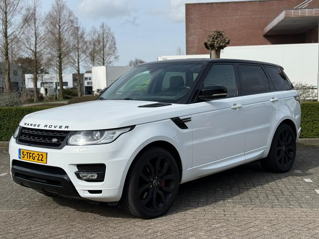 Land Rover Range Rover Sport 3.0 Sdv6 HSE PANO LEDER NAVİ, Auto's, Land Rover, 2993 cc, 255 €/maand, Wit, Origineel Nederlands