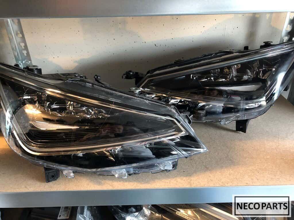 Seat ibiza 6f led vol led koplamp origineel compleet links e, Ophalen of Verzenden, Gebruikt, Seat