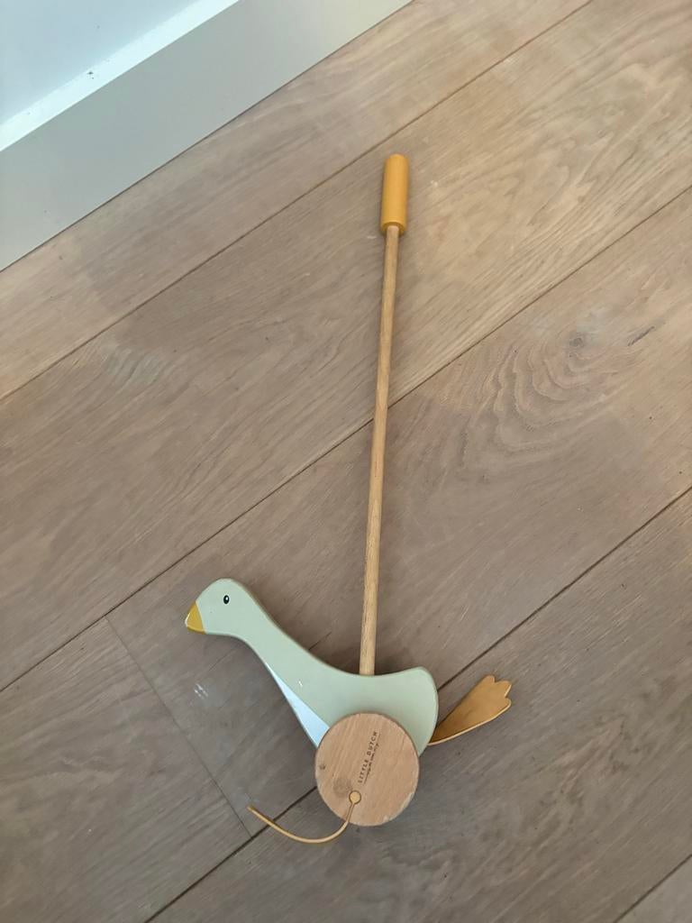 Little Dutch Little Goose houten duwstok, Ophalen of Verzenden, Gebruikt, Duw- of Trekspeelgoed