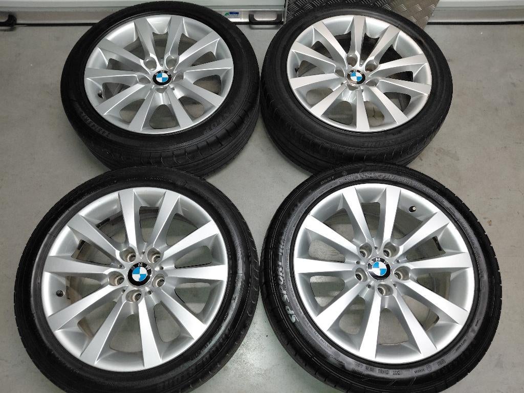 18 inch velgen met zomerbanden BMW 5-serie F10 / F11, Auto-onderdelen, Banden en Velgen, Ophalen, 18 inch, Banden en Velgen, Personenwagen