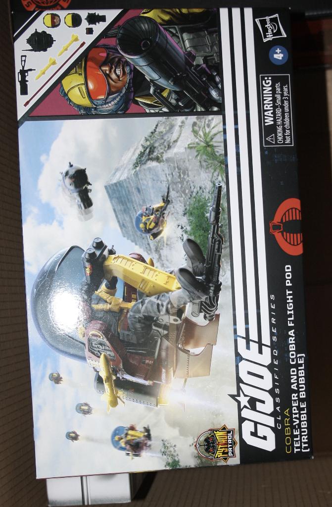G.I. Joe 6" Classified Series Python Patrol Tele-Viper, Ophalen of Verzenden, Nieuw