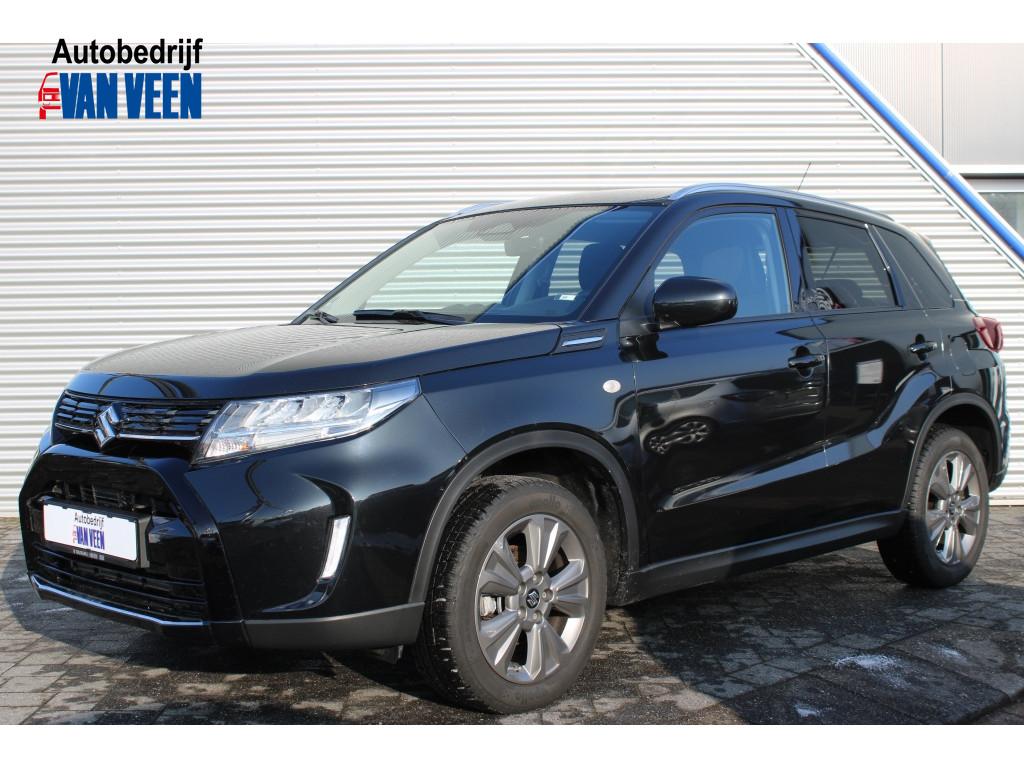 Suzuki Vitara 1.4 Boosterjet Select SmartHybrid | Navigatie, Voorwielaandrijving, Stof, Gebruikt, Zwart