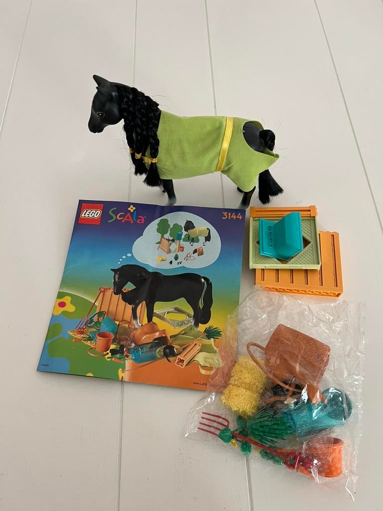 LEGO Scala 3144 Paardenstal, verzamelobject, ONGEBRUIKT, Ophalen of Verzenden, Nieuw, Complete set, Lego