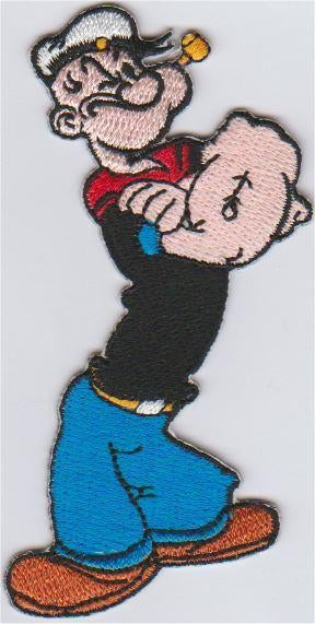 Popeye stoffen opstrijk patch embleem #2, Verzenden, Nieuw, Overige typen