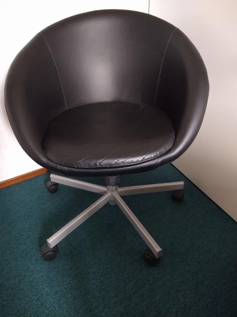 Bureaustoel Skruvstra (ikea), Ophalen, Gebruikt, Zwart, Bureaustoel