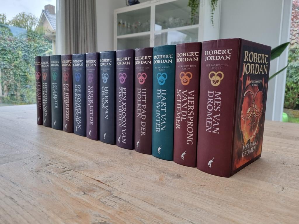 De Rad des Tijds - Robert Jordan (12 delen), Boeken, Ophalen of Verzenden, Zo goed als nieuw