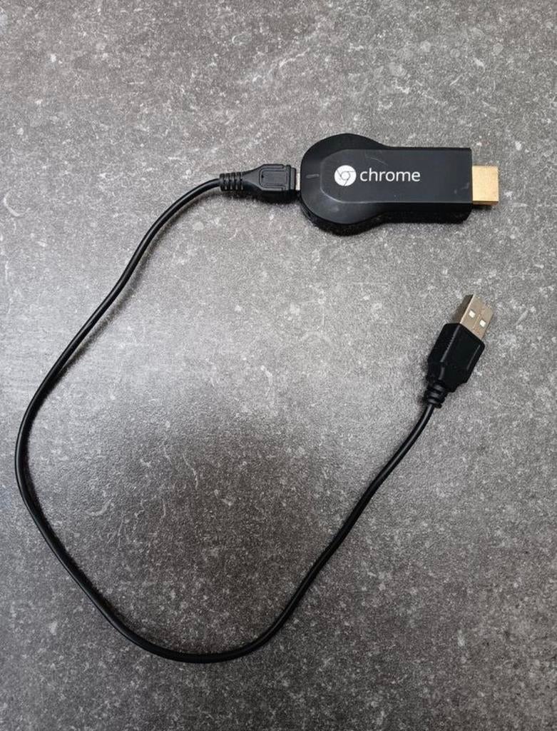 Google Chromecast, Audio, Tv en Foto, Mediaspelers, Zo goed als nieuw, HDMI, Ophalen