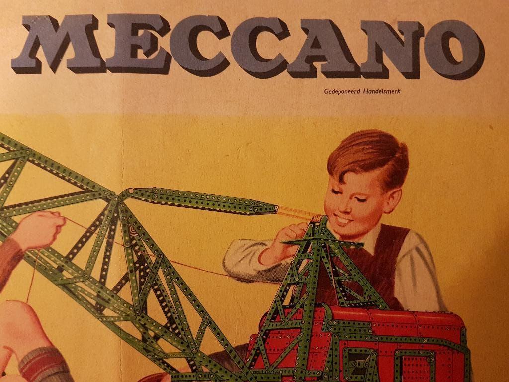 Veel oude en zeldzame Meccano onderdelen., Ophalen of Verzenden