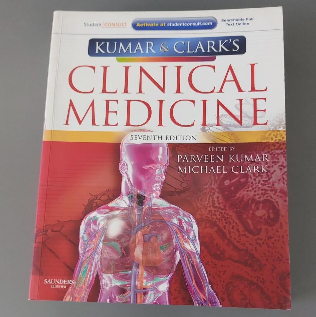 Medisch - Kumar & Clark's - Clinical Medicine - 7th Edition, Kumar & Clark, Ophalen of Verzenden, Beta, WO