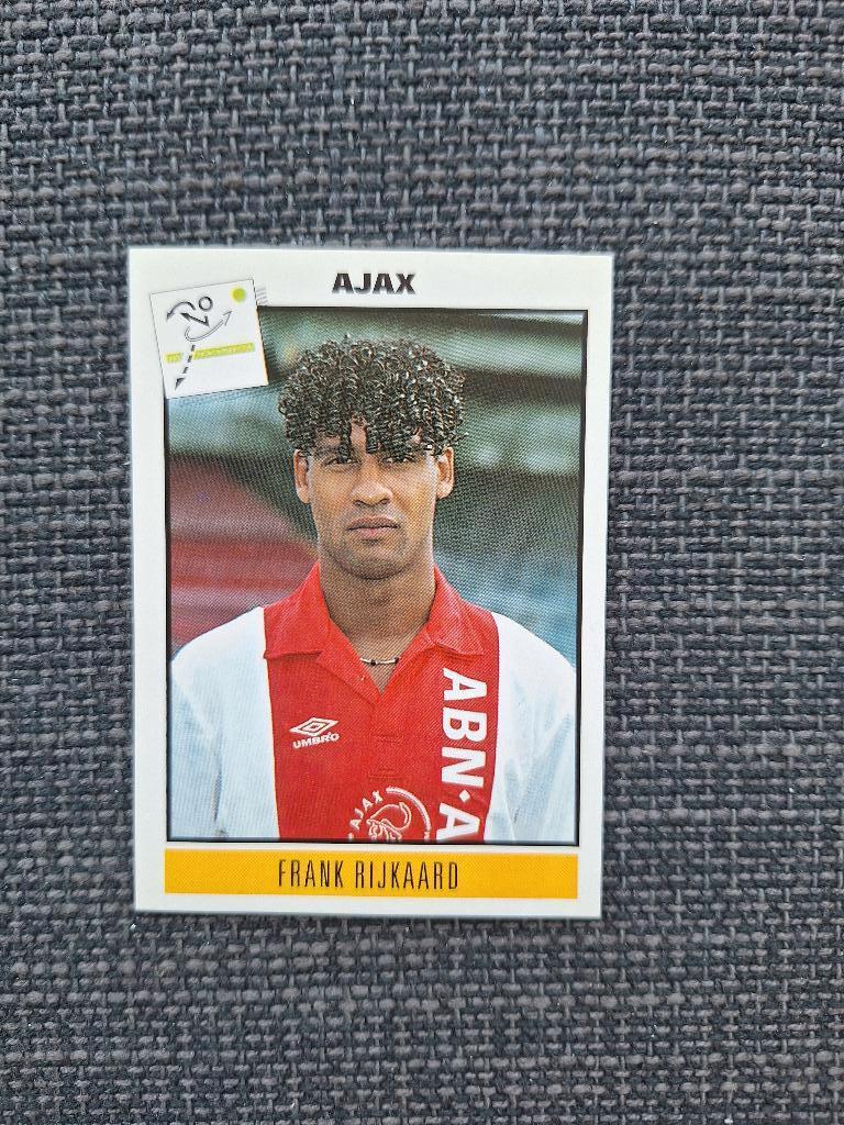 Panini Voetbal 94 Frank Rijkaard Ajax, Verzamelen, Verzenden, Zo goed als nieuw, Ajax, Poster, Plaatje of Sticker