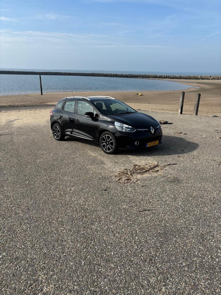 Renault Clio 0.9 TCE 90 Estate 2016 Zwart, Auto's, Renault, Voorwielaandrijving, 898 cc, 580 kg, 1064 kg