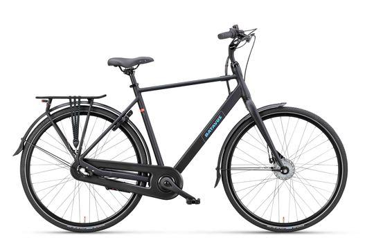 Batavus Fonk 3 zwart heren 53cm 28inch, 53 tot 57 cm, Nieuw, Batavus, Versnellingen