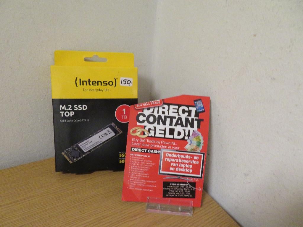 INTENSO M.2 SSD SATA III TOP 1TB 1 TB Interne SSD, Ophalen, Intern, Intenso, Nieuw