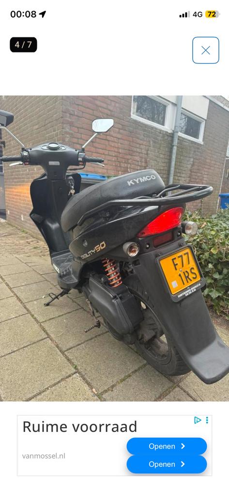 Kymco agility 50 2013, Ophalen of Verzenden, Zo goed als nieuw, Overige typen, Kymco