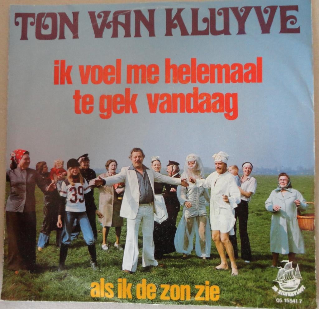 Ton van Kluyve > Ik voel me helemaal te gek vandaag, Gebruikt, 7 inch, Single, Ophalen of Verzenden