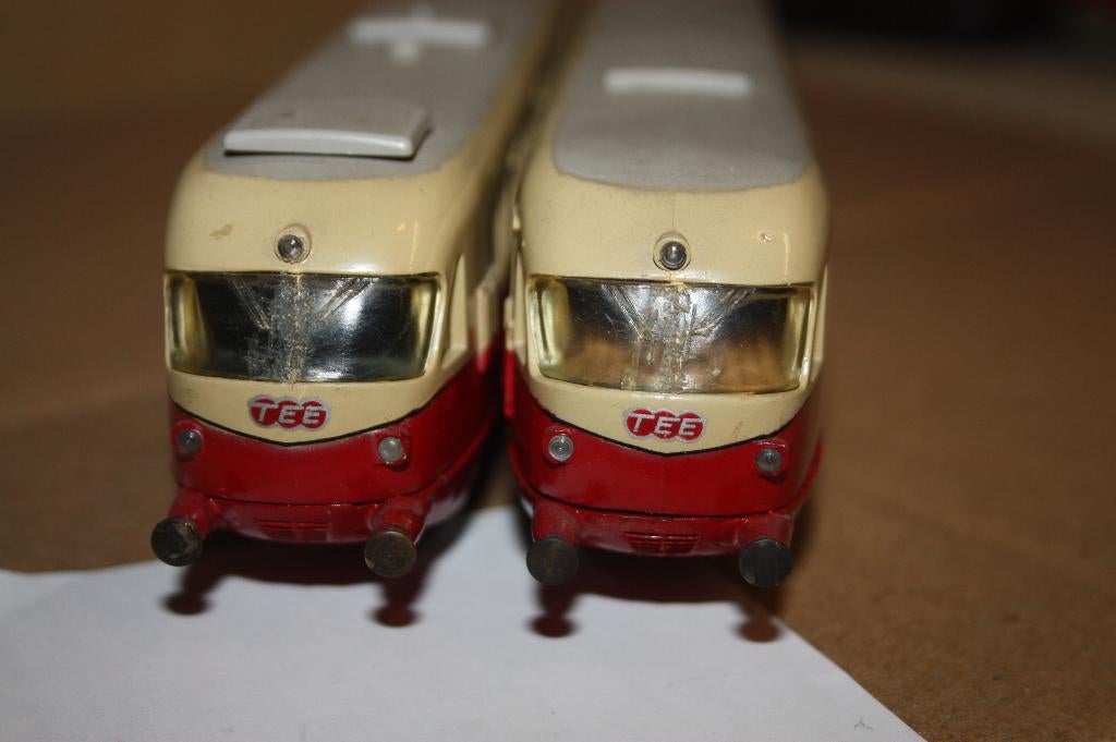 15) Rivarossi vintage FS TEE dieseltreinstel, tweedelig, Overige merken, Gebruikt, Ophalen of Verzenden, Analoog