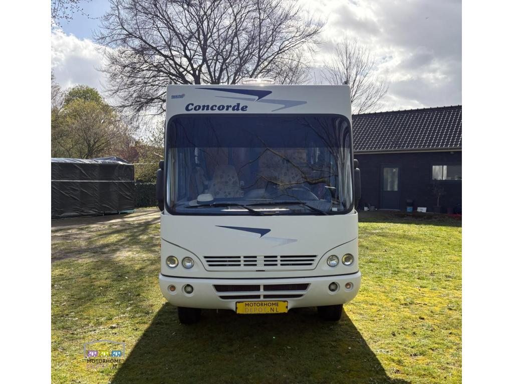 Concorde Carver Level systeem Luchtvering, Caravans en Kamperen, Campers, Rookmelder, Vloeistofverwarming, Overige merken, Halve Treinzit