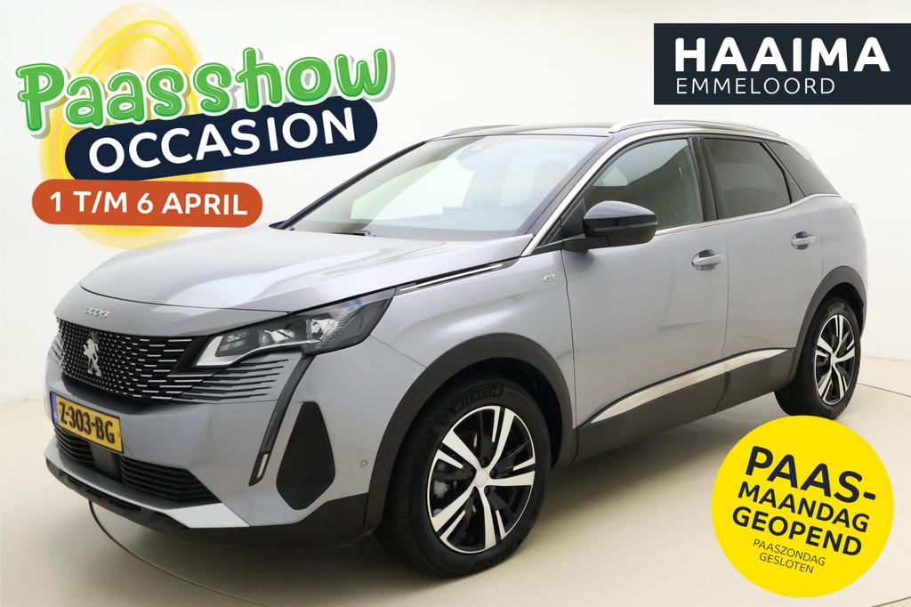 Peugeot 3008 1.2 Hybrid 136 GT Automaat | Navigatie | Climat, 145 pk, Stof, Euro 6, 1199 cc