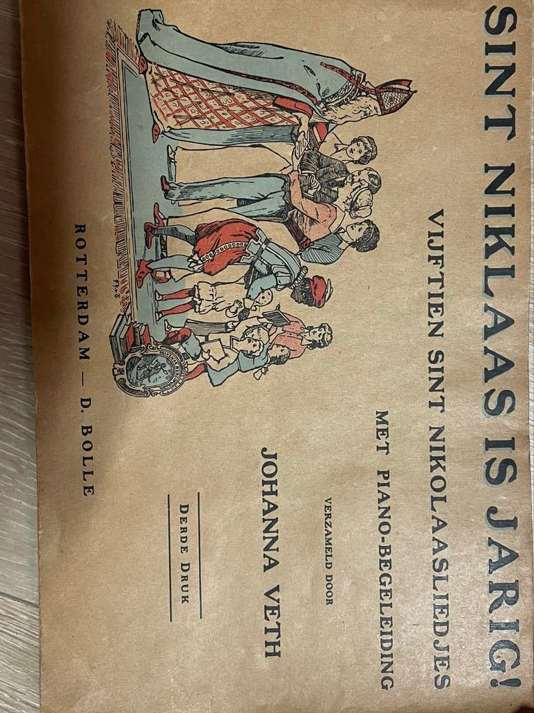 Sint Niklaas is jarig! Sinterklaasliedjes met pianobegeleidi, Ophalen of Verzenden, Gebruikt