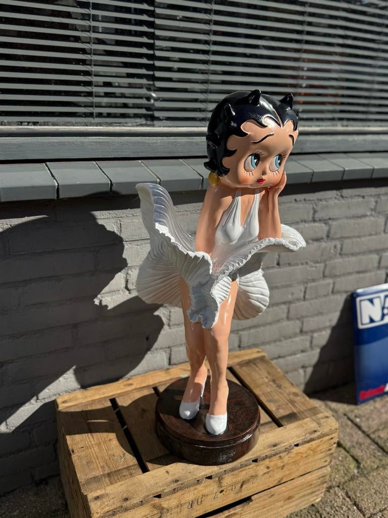 Betty Boop Marilyn Monroe Beeld - Pop Art Decoratie, Ophalen, Kunststof, 50 - 100 cm, Beeld