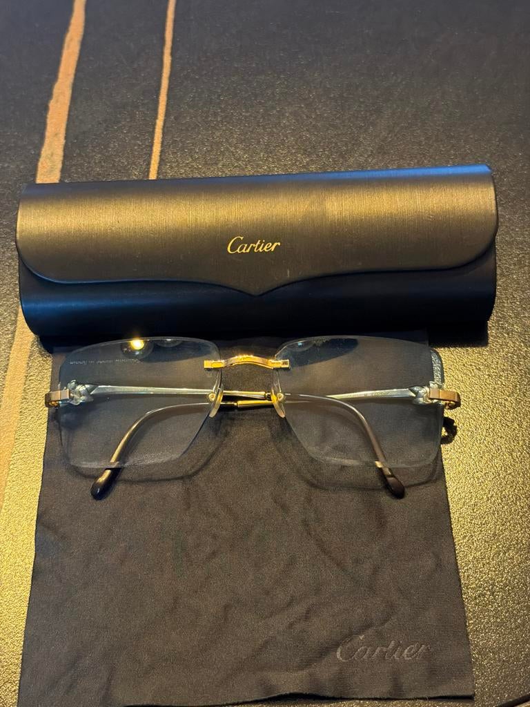 Cartier Panthère Diamanten cut Brilmontuur, Ophalen of Verzenden, Gebruikt, Bril, Overige merken
