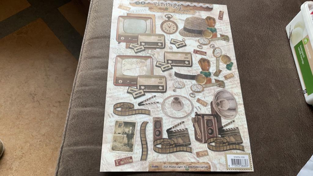 Vintage knipvel 1, Ophalen of Verzenden, Nieuw, Overige thema's, Knipvel