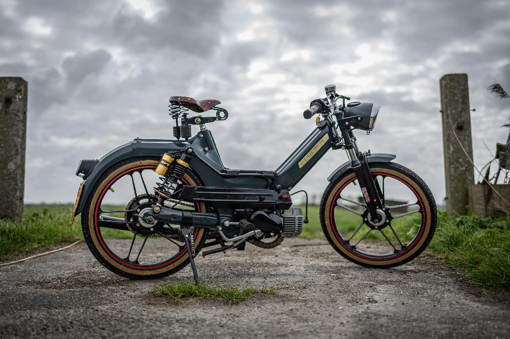 Puch Maxi custom, Fietsen en Brommers, Brommers | Puch, Ophalen, Gebruikt, Maximaal 45 km/u, 70 cc