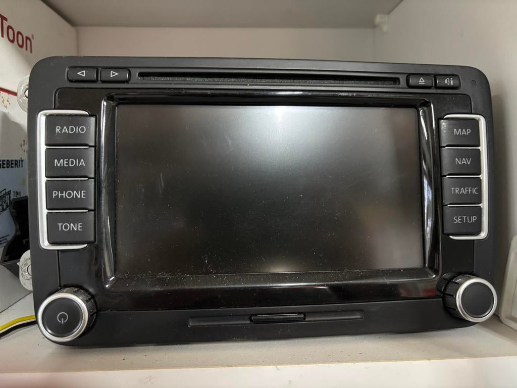 Orginele RNS 510 met code, Ophalen, Gebruikt