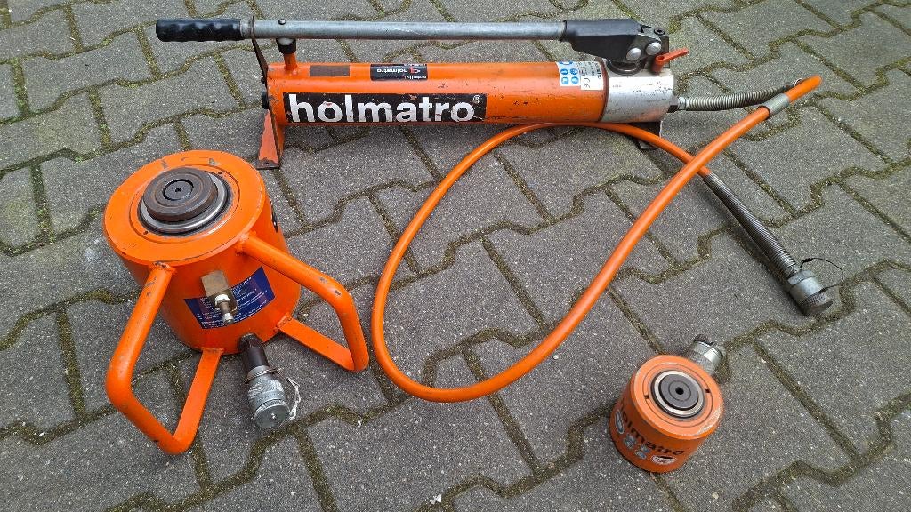 Div. Cilinders pomp enz... Holmatro Enerpac Powerteam, ., Ophalen of Verzenden, Zo goed als nieuw, .