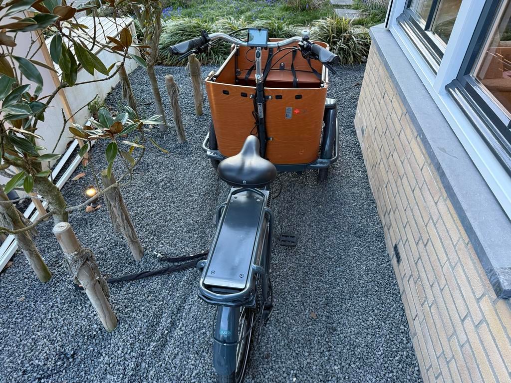 Babboe bakfiets, Gebruikt, Elektrisch, 2 kinderen, Ophalen