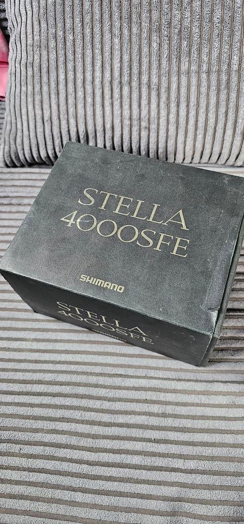 Shimano Stella 4000SFE Molen - Topkwaliteit Visuitrusting, Ophalen of Verzenden, Gebruikt, Molen