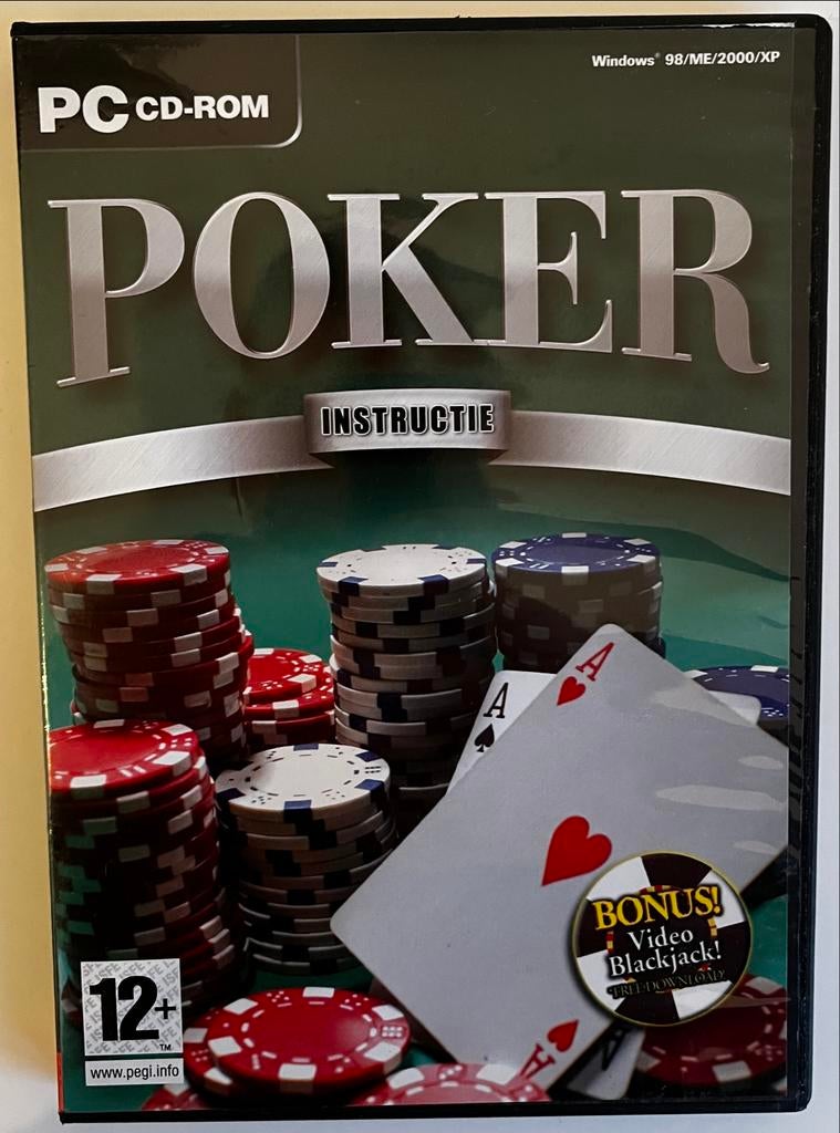 PC CD-ROM Poker Instructie - All In Poker Master 2, Gebruikt, Overige genres, 1 speler, Ophalen of Verzenden