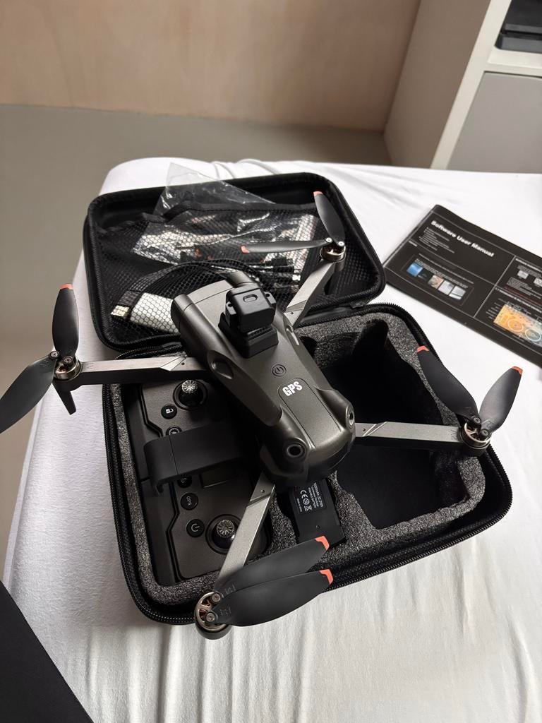 Mooie drone met 4K camera en 4 accu's, Gebruikt, Cameradrone, 100 tot 1000 meter, Overige merken