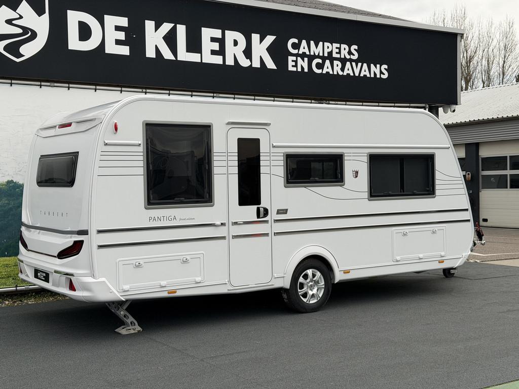 Tabbert Pantiga 490 E Finest Edition / 50% Deals (bj 2026), Tabbert, 7 tot 8 meter, Bedrijf, Info@deklerkcaravans.nl