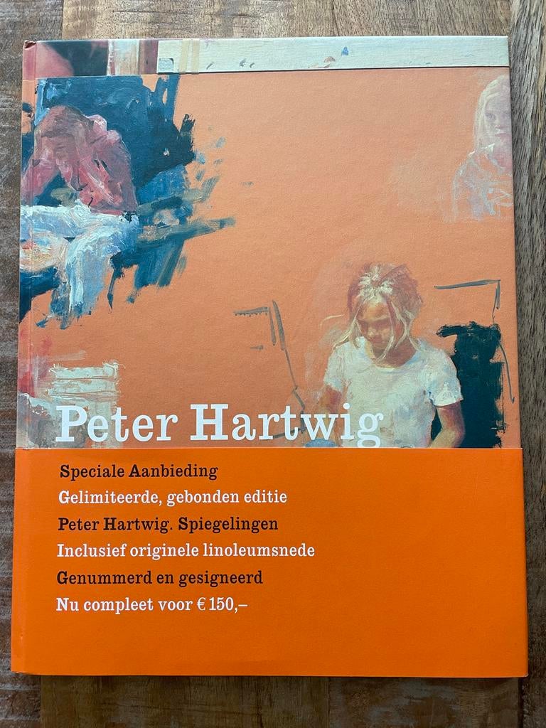 Peter Hartwig - luxe uitgave + linosnede, Ophalen of Verzenden