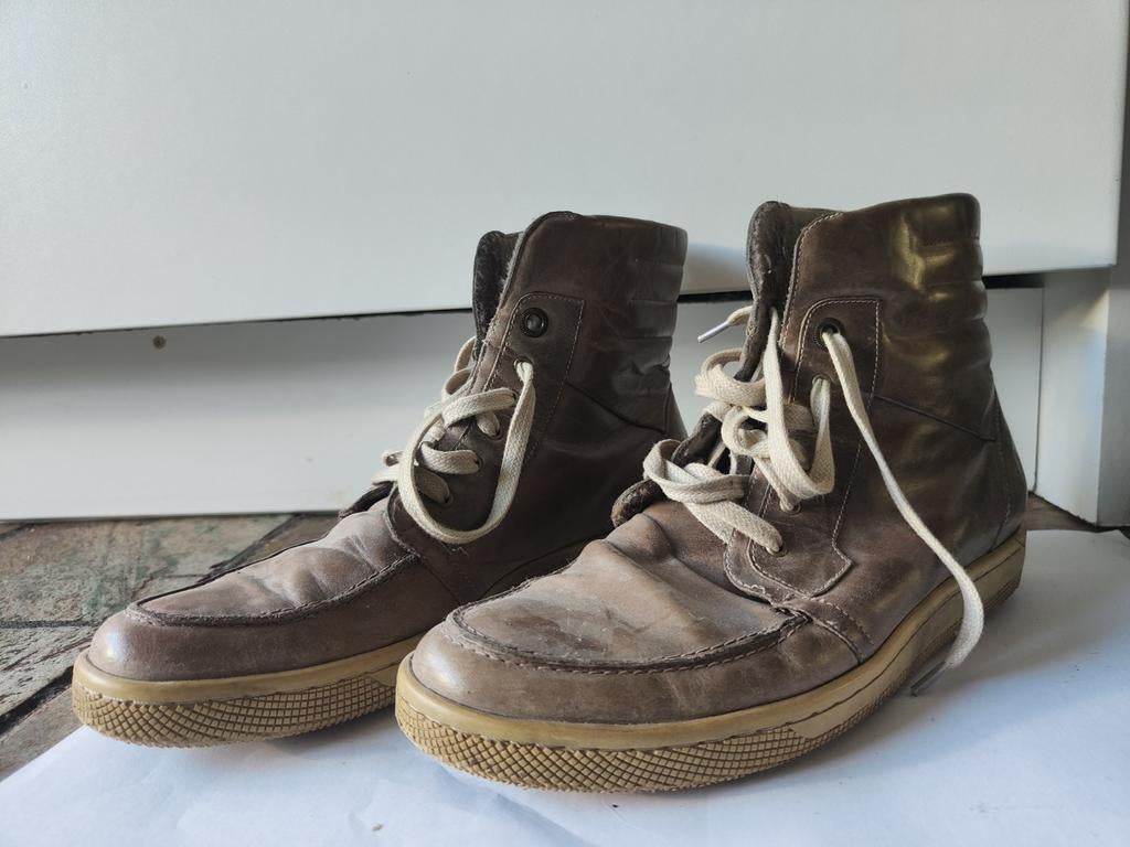 Durea Wolky schoenen maat 40,5 wijdte D beige gevoerd, Kleding | Dames, Schoenen, Durea Wolky, Beige, Overige typen, Ophalen of Verzenden