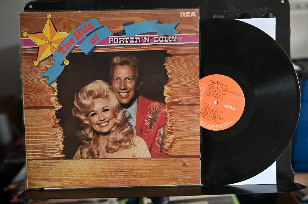 LP 1977 Dolly parton & Porter Wagoner - the hits of, Ophalen of Verzenden, Zo goed als nieuw, 12 inch