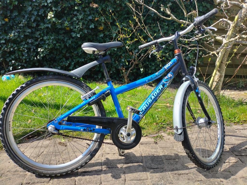 Puky fiets 24 inch - Blauw kinderfiets, Ophalen, Versnellingen, Puky, Gebruikt