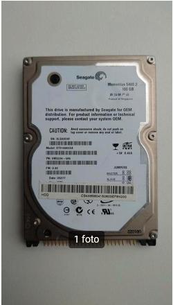 Seagate 100GB 2,5" IDE 5400rpm laptop harddisk, Computers en Software, Harde schijven, Intern, Gebruikt, HDD, Ophalen of Verzenden