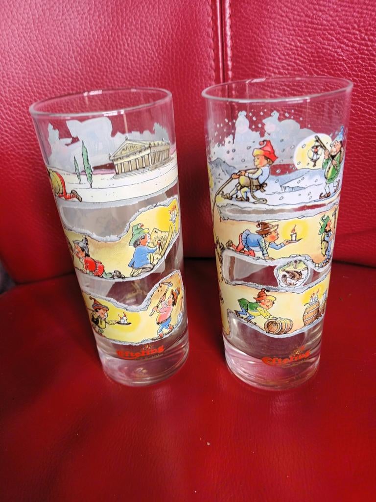 Drinkglazen Efteling, Ophalen of Verzenden, Zo goed als nieuw, Overige typen