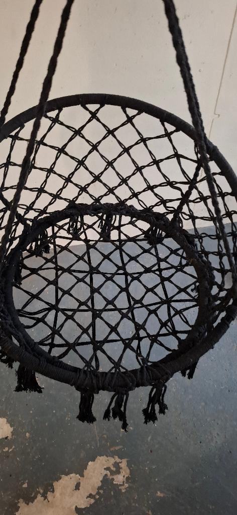 Hangstoel, Ophalen, Gebruikt, Zwart, Eén