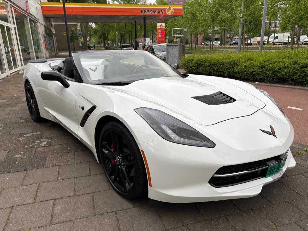 Chevrolet Corvette CORVETTE CABRIOLET (bj 2015, automaat), Automaat, Cabriolet, Wit, 6162 cc