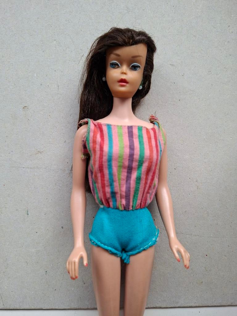 Vintage barbie swirl doll mattel opknapper toys speelgoed, Verzenden, Gebruikt, Fashion Doll