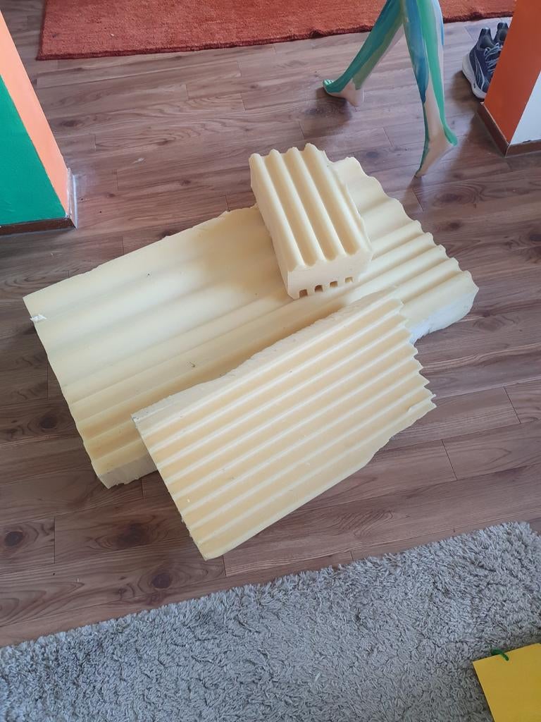 Schuimrubber materiaal voor diverse toepassingen, Ophalen, Gebruikt, Eenpersoons