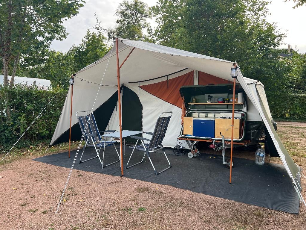 Holtkamper Cocoon S (2009), Caravans en Kamperen, Vouwwagens, Ophalen, Meerkleurig, Tot en met 2, Aanwezig