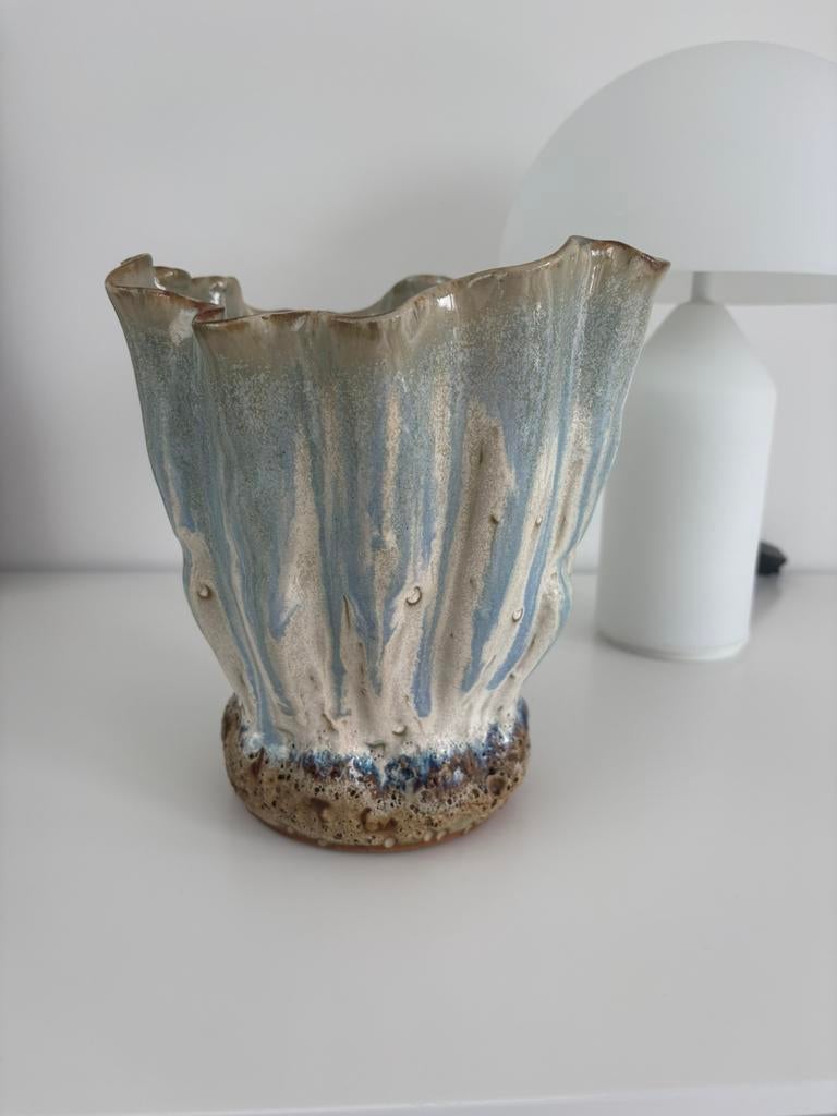 Des Pots schitterende grote zware vaas, Ophalen of Verzenden