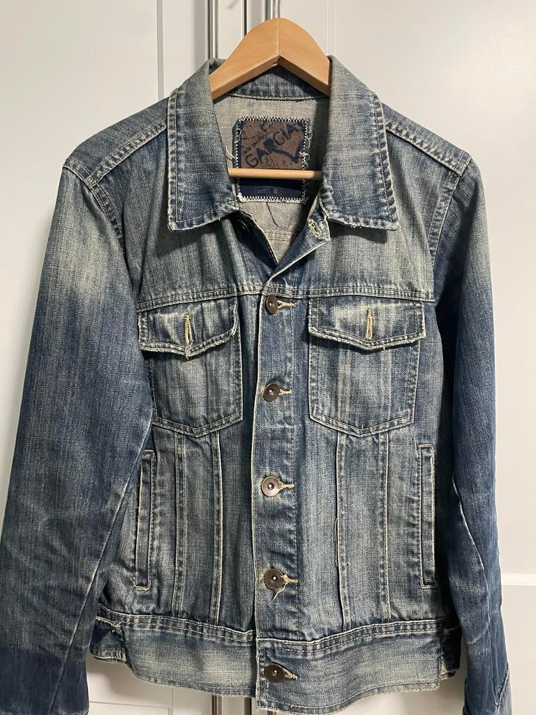 Garcia Jeans spijkerjack maat M, Ophalen of Verzenden, Gedragen, Maat 48/50 (M), Blauw
