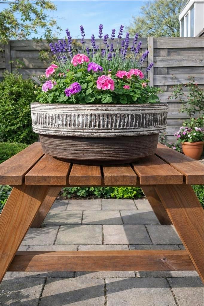 GROTE vintage jaren 70 SPARA plantenbak, Verzamelen, Retro, Ophalen, Huis en Inrichting